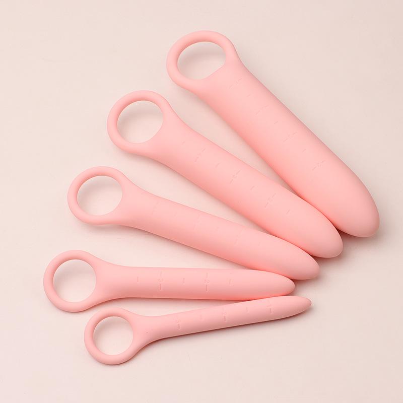 Silikonový anální kolík s váhou a tažným kroužkem - Unisex erotická hračka pro dospělé