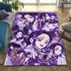 Japanese manga artist Koyoharu Gotouge's Demon Slayer carpets, home decor, non-slip door mats, hallway seat mats, outdoor picnic mats, rugs H7