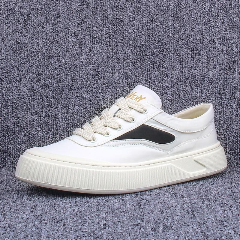 Men's Casual Shoes 2025 Spring Classics Adolescent Platform Sneakers Flat Bottom Comfortable Skateboarding Shoes Tenis Masculino