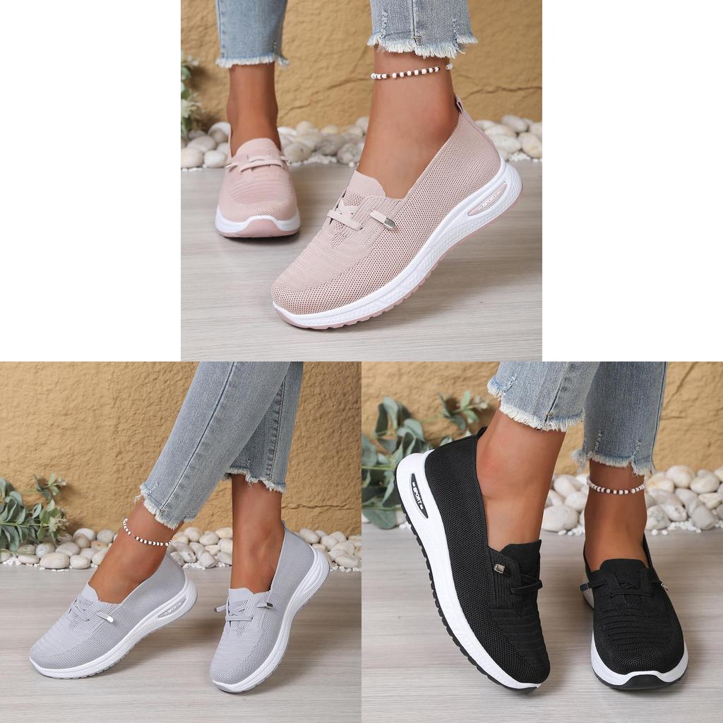 Spring Womens Casual Loafers With Breathable Mesh For Summer Comfort