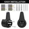 AD EV Charger Plug Holder for Electric Vehicle Charging Cable Plug Stand Extra Protection Wallbox   Wallmounted Cable Holders
