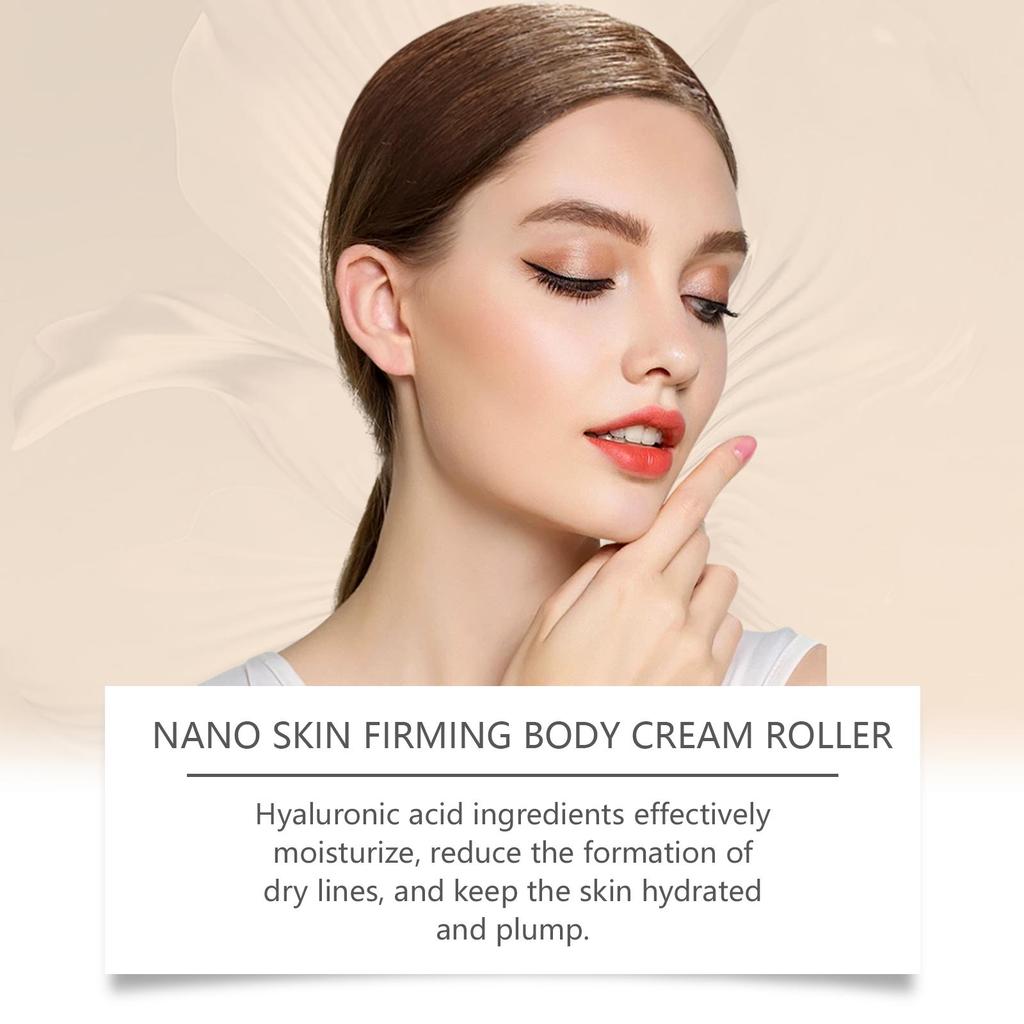 Body Lotion Roller, Hydrating Refreshing Silky Non-Greasy Gentle Moisturizing Body Cream, Skin Smoothing & Nourishing Body Care Applicator