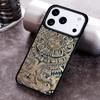 Mayan Calendar Wood Pattern pattern Phone Case for iPhone 17 16 15 Pro Max Air 14 13 12 11 Plus Shockproof Capa Cover