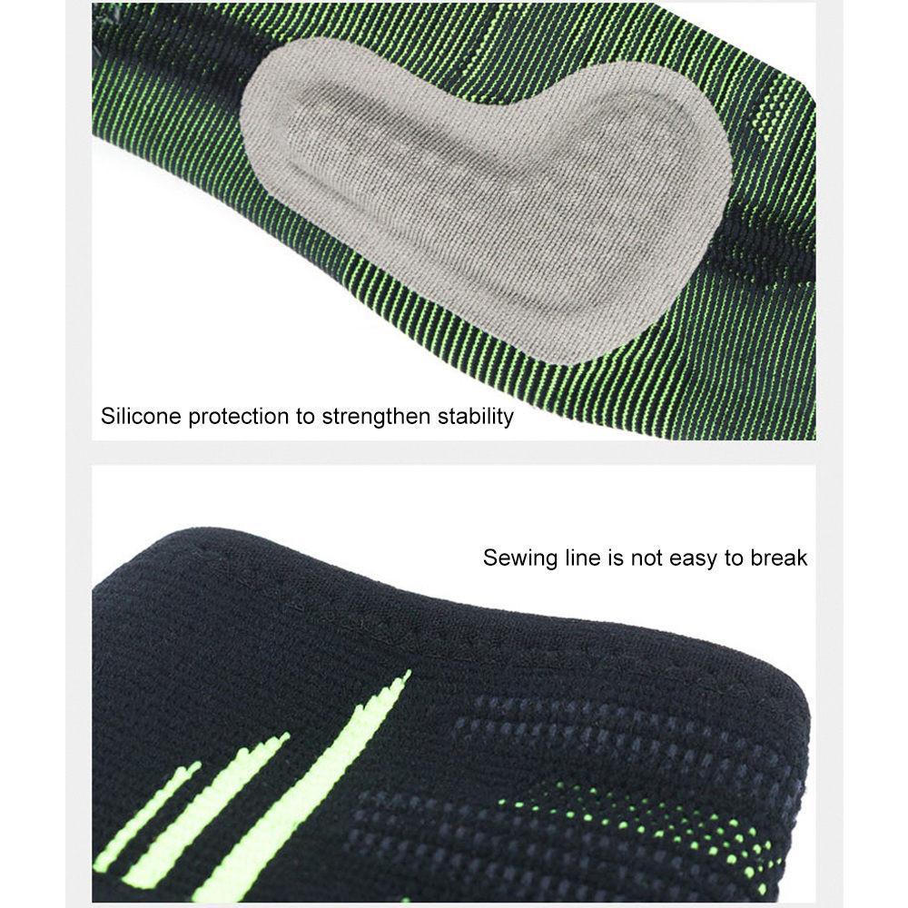 1Pcs Compression Ankle Brace, Silicone Ankle Sleeve Support, Pain Relief from Plantar Fasciitis, Achilles Tendonitis, Joint Pain