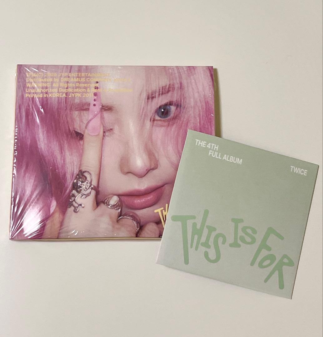 

[USED] TWICE THIS IS FOR digipack Digipack Tzuyu