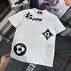 T-shirt décontracté à manches courtes en coton jacquard pour homme - Été 2026