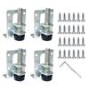 4pcs Adjustable Levelling Feet Heavy Duty Height Adjusters Furniture Levelling Feet Reinforced Support For Cabinets Tables