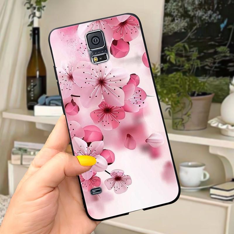 For Samsung s5 Case on For Samsung Galaxy S5 S 5 i9600 Soft Silicone Back Cover Silicone Case For Samsung S5 Neo Phone Cover