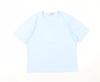 TIGI Women's Blue Basic T-Shirt, Size M, Casual Wear