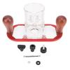 Router Fixed Base Adjustable Depth Aluminum Alloy Trimmer Base for 65mm Trimming Machine Trimming Machine Fixed Base