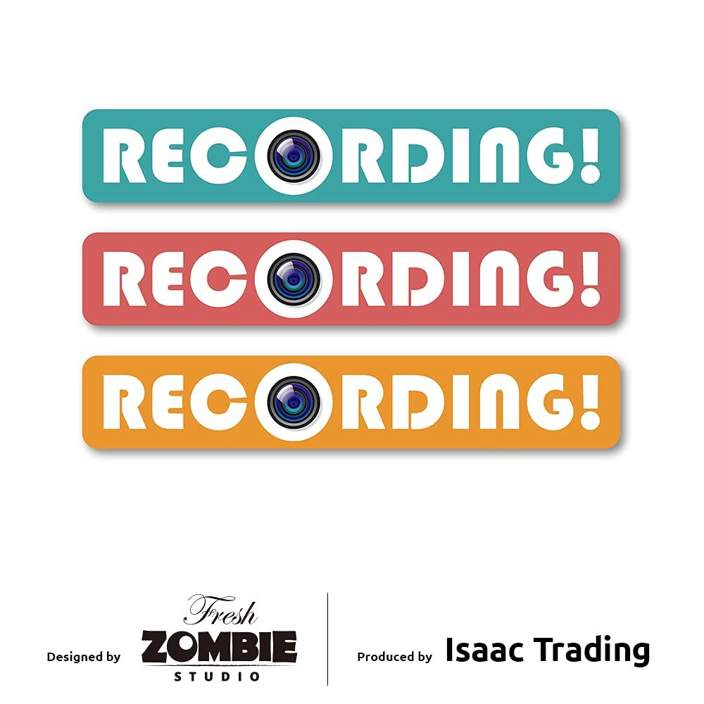 Isaac Trading Drive Recorder Recording Sticker Drive Recording Sticker Weatherproof/Waterproof