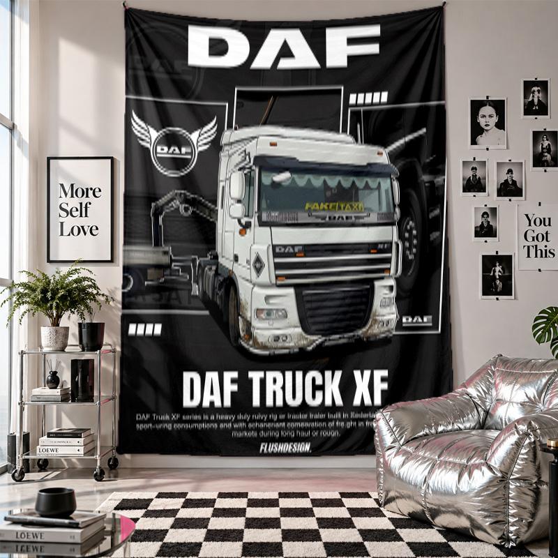 Wall TapestryDAF Art Hanging Cloth Decorative Background Cover for Room Decoration