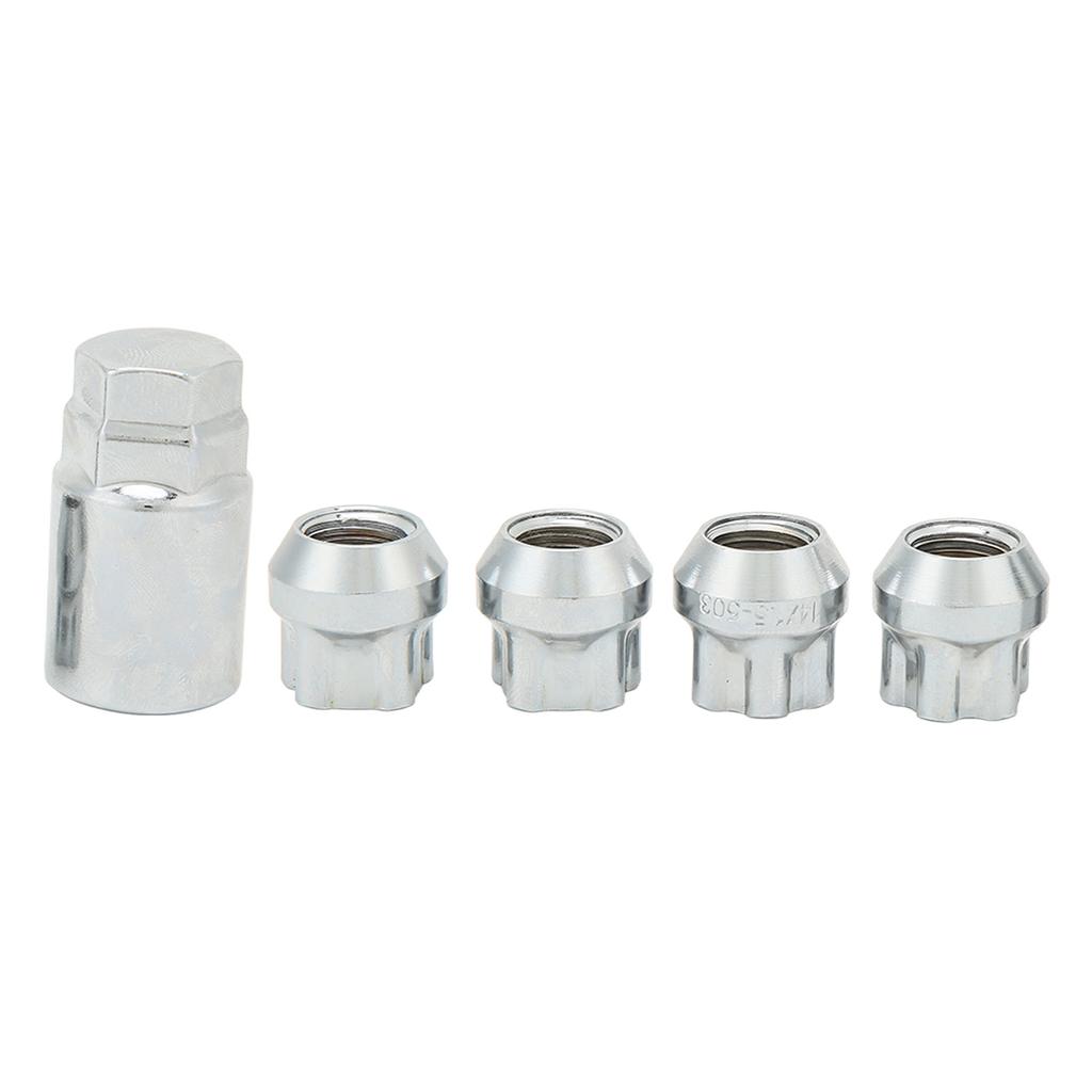 Kit de boulons et écrous de roue antivol coniques en acier inoxydable pour Tesla 3 YS