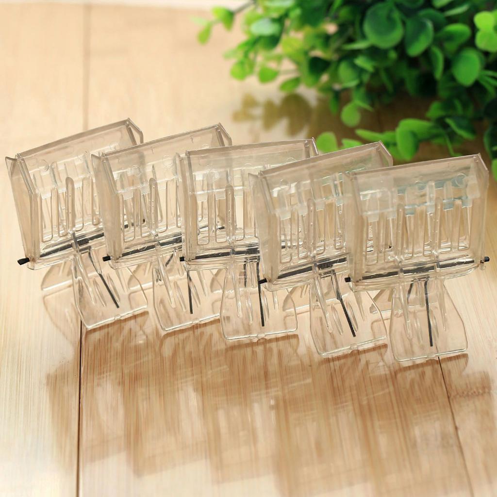 5 ks Plastový včelařský klíckový lapač matky včely včelařské vybavení nástroje