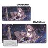The Herta Honkai Star Rail teclado mouse pad Large Gaming mousepad Office Table Accessories Non-slip Mausepad overlock Desk Mat