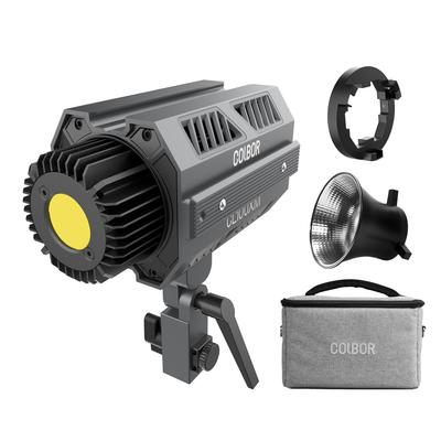 COLBOR CL100XM Studio COB fotografické světlo 110W LED video světlo 5600K CRI97+ Stmívatelné 7 osvětlení