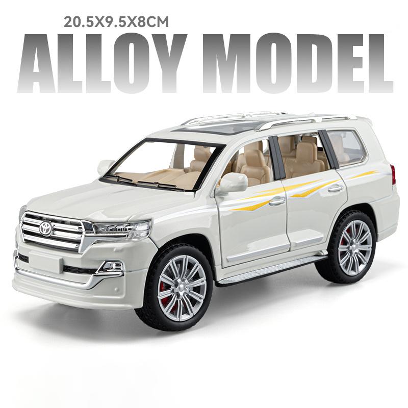 1:24 Toyota Land Cruiser LC80 FJ LC250 Tacoma Tundra Off Road SUV Alloy Metal Diecast Model Car Home Trendy Ornaments Collection