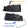 2pcs Dynamic Sequential Blinker Amber LED Side Mirror Turn Signal Light For Ford Ranger T6 2012-2019 Raptor & Wildtrak Everest