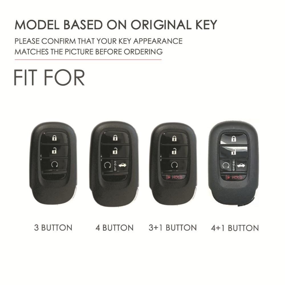 Genuine Leather Key Cover for Honda Keys North America Exclusive Key Holder for Honda Vehicles