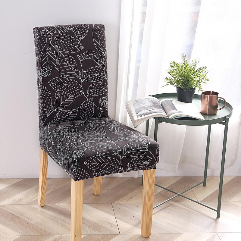 Four Seasons Universal Milk Silk Chair Cover Dust-Proof One Set Of El Conjoined Backrest All-Around Printing