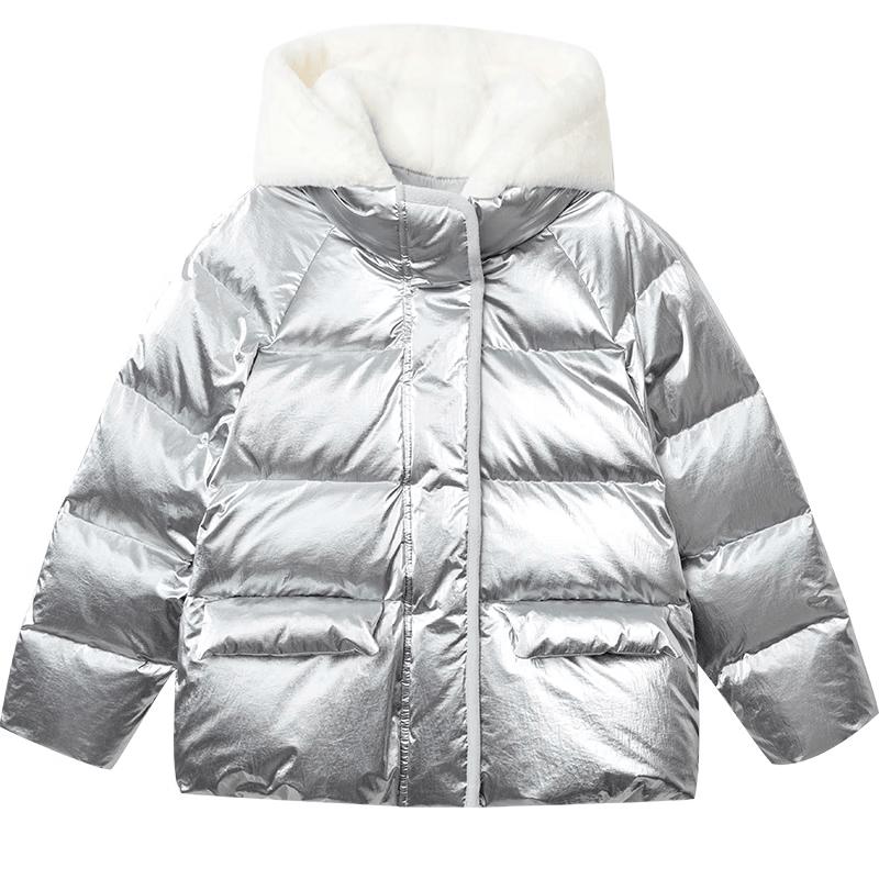 Balabala Girls' Winter Down Puffer Jacket