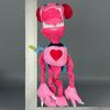 Cartoon Boxy Boo Scary Game Peripheral Doll Red Robot Filled Plush Toy Holiday Gift Collection