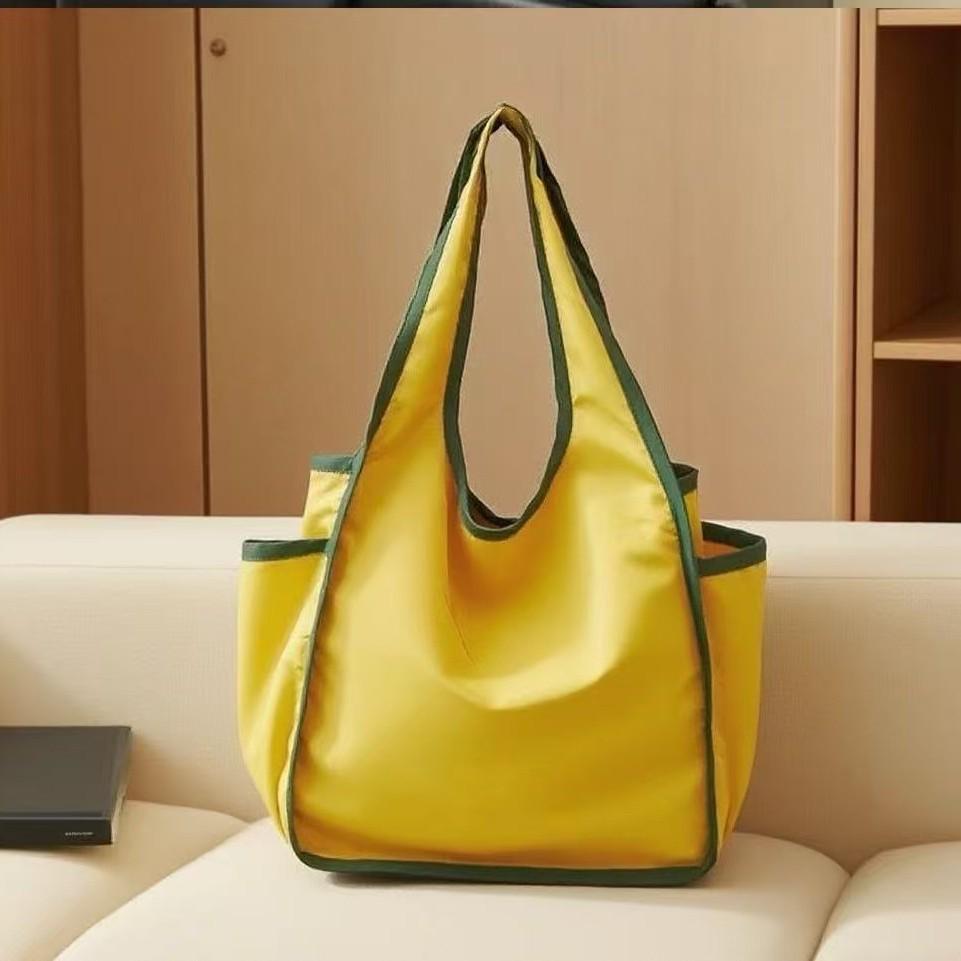 Miljövänlig japansk hopfällbar axelväska – Bärbar, Förstärkt matkasse & Resväska