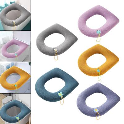 Thickened Bidet Cover Removable Washable Pad for Toilet Seat Household Hotel Bathroom Accessories Comfortable Hygienic