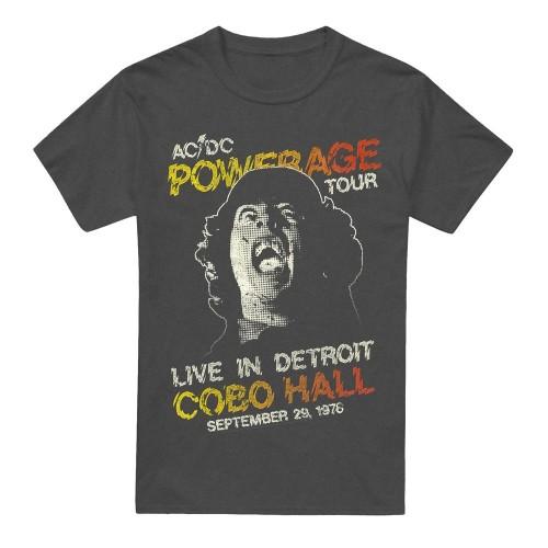 AC/DC Unisex Adult Powerage Tour T-Shirt
