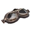 [ZCJSZP] New Retro Goggles Vintage Pilot Goggles Protective Gear Glasses Auto Bike Luther Cafe Scooter Eye Protect Supplies Upgrade