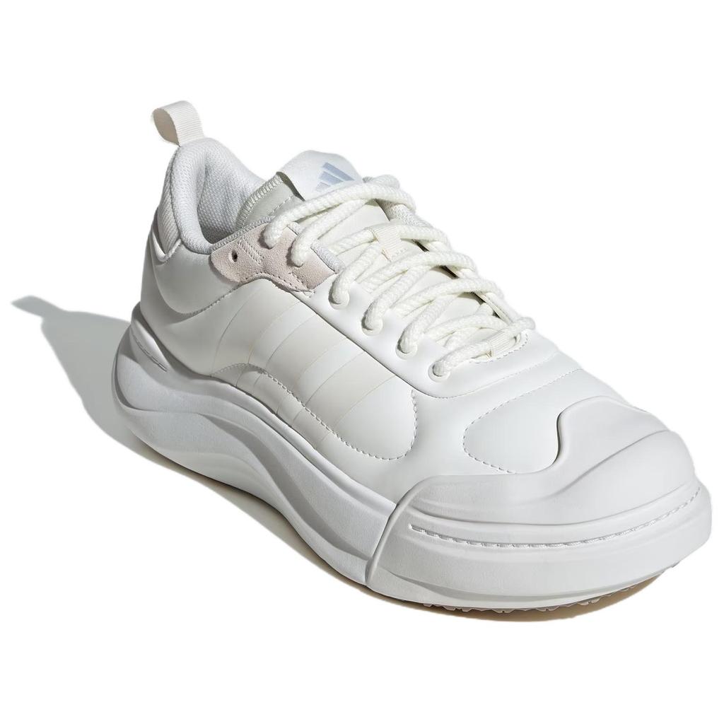Adidas Maxxcourt Leather Comfortable Non-Slip Durable Low-Top Casual Shoes Unisex Sneaker White IH8677