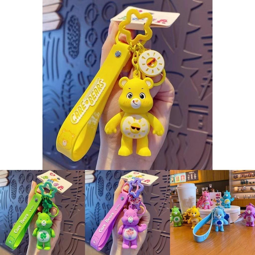 Adorabile Portachiavi Orsetti del Cuore Giocattolo Figura Ciondolo Borsa Portachiavi Bambola Per Bambini Regalo di Natale Decorazione