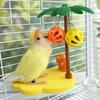 Budgie Cockatiel Bird Interactive Toy Bell Ball Cage Accessory New Enrichment Toy  Molar