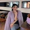 Imitation Fox Fur Coat Women's Super Thick Strips Sexy Mink Plush Fur Top with Celebrity Age Reduction