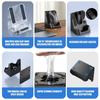 Minimalist Mouse Wall Mount Holder For Gaming Room Or Office Comes In Two Color