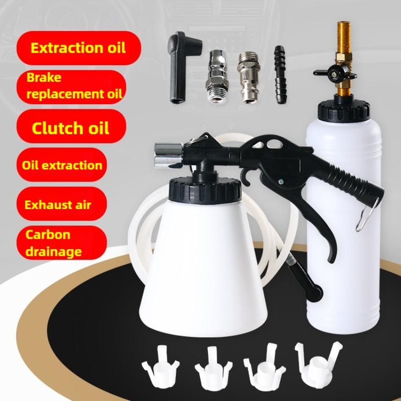 1 Set Car Brake Bleeder Hydraulic Pumping Fluid Pump Kit Oil Change Purge Tank Tubes Repair Tool Truck Motorcycle Accessories