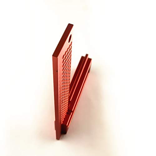 CarAngels Woodworking Ruler, Gauge, T-Shaped Cage, Square Ruler, Marking Tool, Aluminum (T-160)