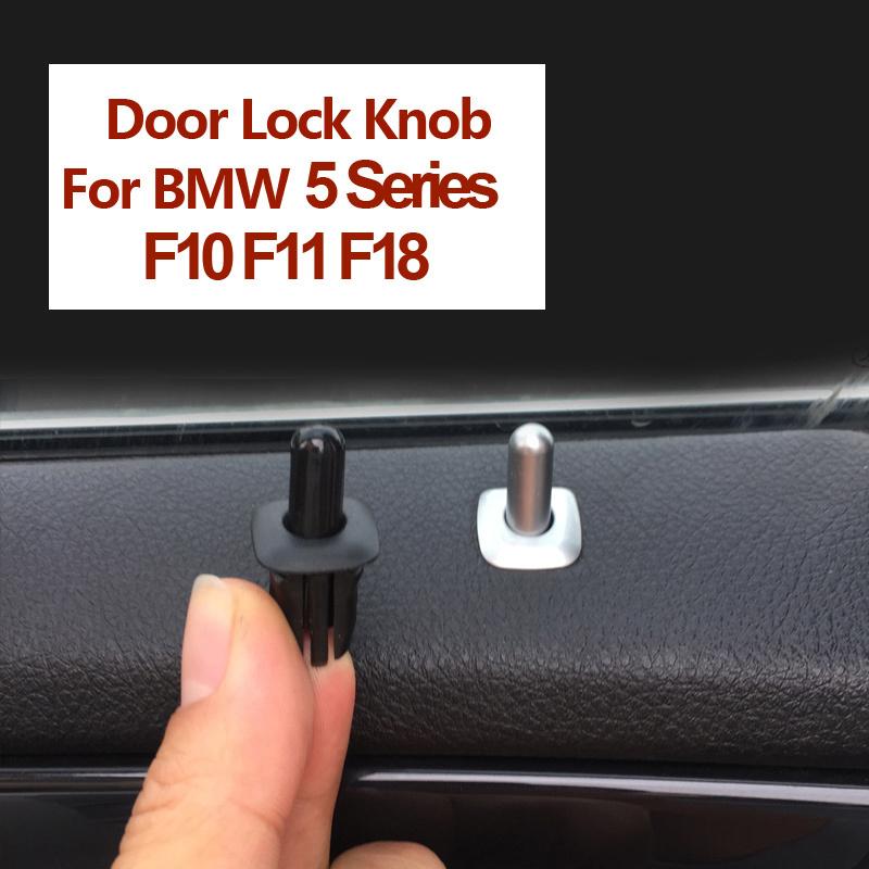 Car Interior Front Rear Door Lock Unlock Button Knob For BMW 5 Series F10 F11 F18 520 523 525 530 535 51417271381 51211805643