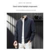 ROMON Men's Reversible Stand-Collar Casual Jacket