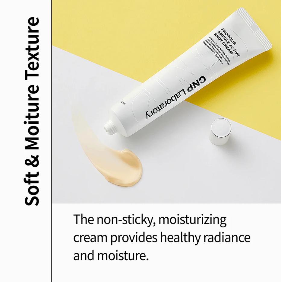 CNP Laboratory Propolis Ampule Active Shot Cream 75ml, Anti-Aging, Moisturizing, Korean Cosmetics, Kbeauty