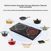 220/110V Dual-Head Electric Ceramic Induction Cooktop - Stir-Fry & Hot Pot