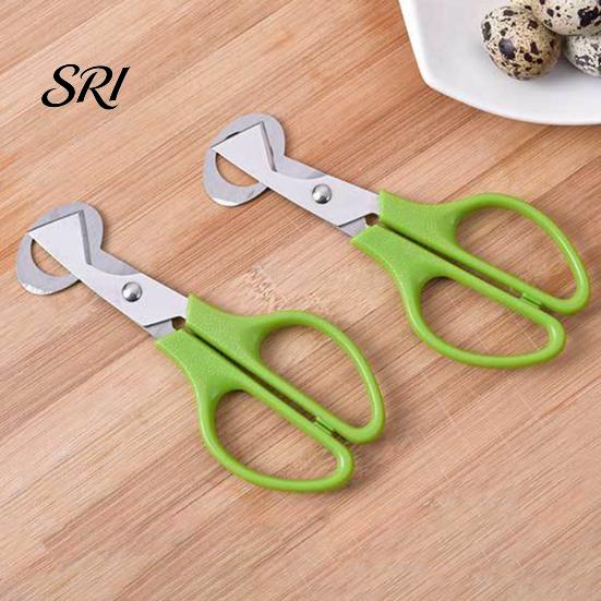Quail Egg Shell Opener Scissors with Non-Slip Handle Cutter Stainless Steel Blade Lightweight Kitchen Shears Easy Clean Tool for Precise Cutting