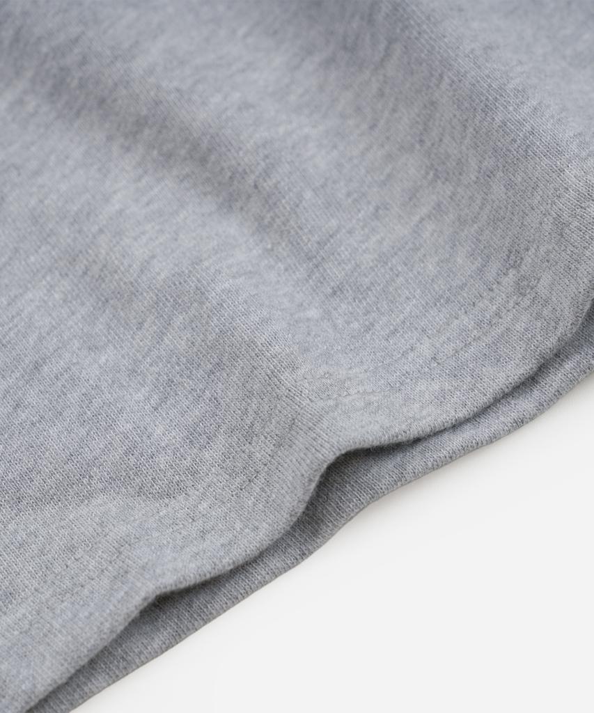 FRIZMWORKS Henley Neck Half Tee _ Gray
