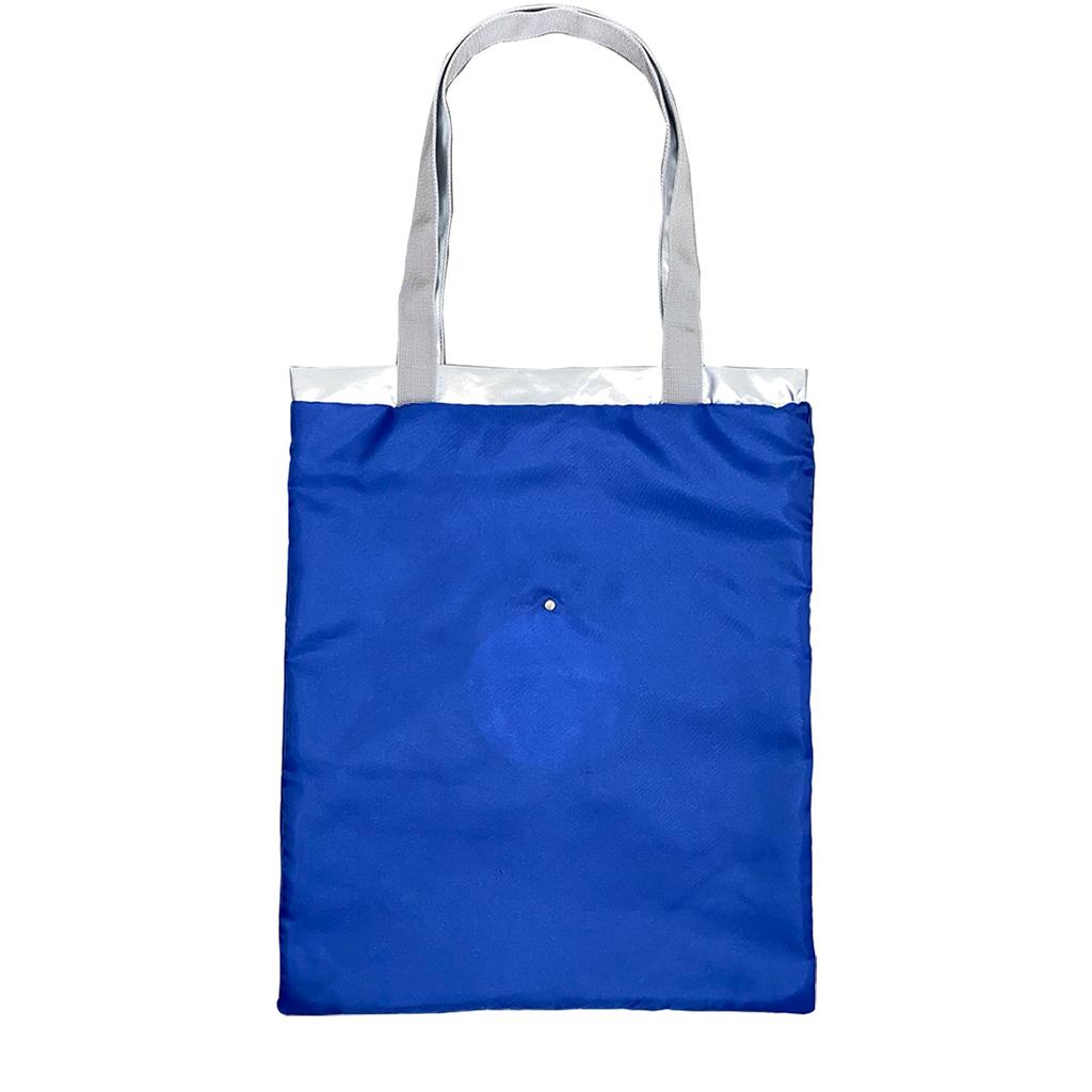 Irregular Arcmetal Tote Bag (Silver)