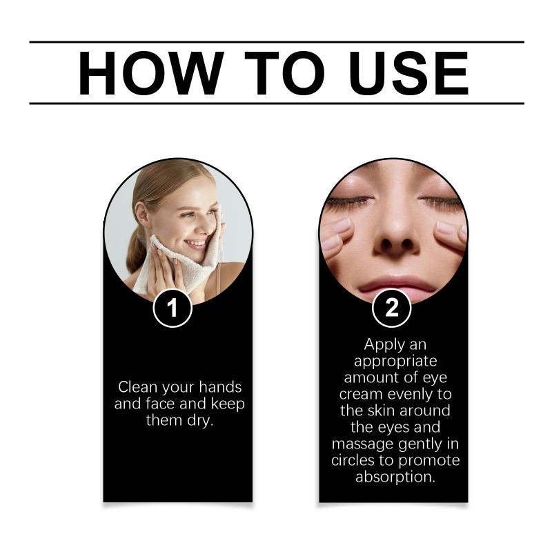50Ml Eye Tightening Cream Anti Dark Circles Puffiness Fine Lines Reduce Eye Bags Moisturizing Nourishing Firming Eyes Gel