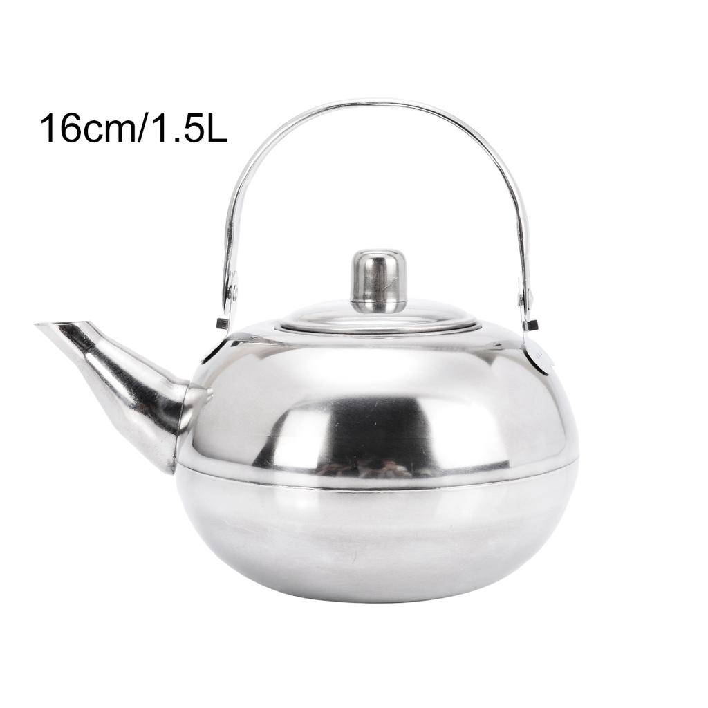 Stainless Steel Teapot Boiling Water Coffee Tools Dinnerware Filter Tea For Coffee Tea Home Kitchen Brand New High Quality