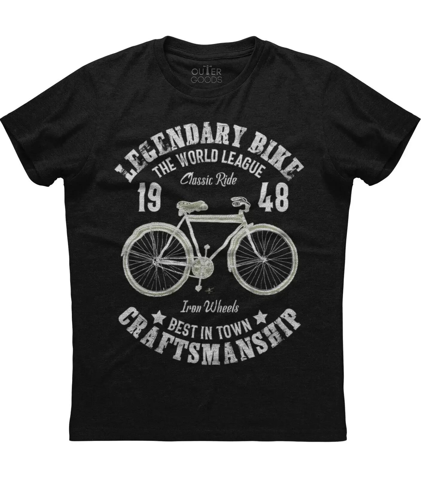 

Legendary Bike 1948 Best In Town Funny Graphic Phrase TShirt Summer Cotton ONeck Short Sleeve Mens T Shirt New S3XL S