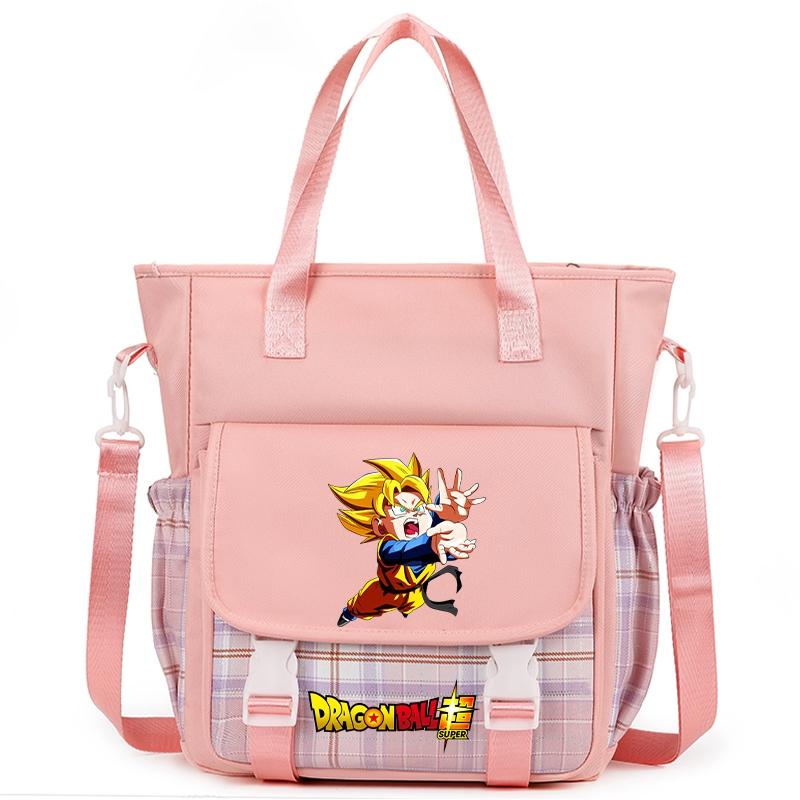 Anime Dragon Ball Carrying Bag Handbag Shoulder Bag Tote Bag for Teenager Girl Boy Back To School Bag Men Women Leisure Travel Bag Rucksack Mochila