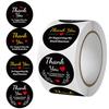 500 Self-Adhesive Thank You, Dessert, Cake, & Baking Stickers - Cartoon & Floral Styles for Children & Wedding Rewards