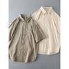 Trendy Retro Short Sleeve Pure Cotton Export Export Parka